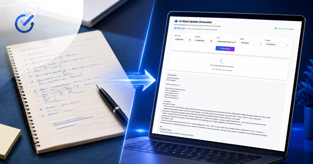 How AI Can Write Your Weekly Status Reports for You